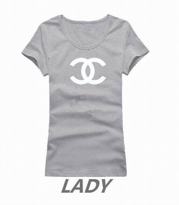 Chanel short round collar T woman S-XL-039